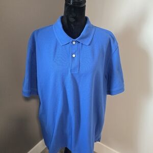 L.L. Bean Vibrant Blue Polo Shirt